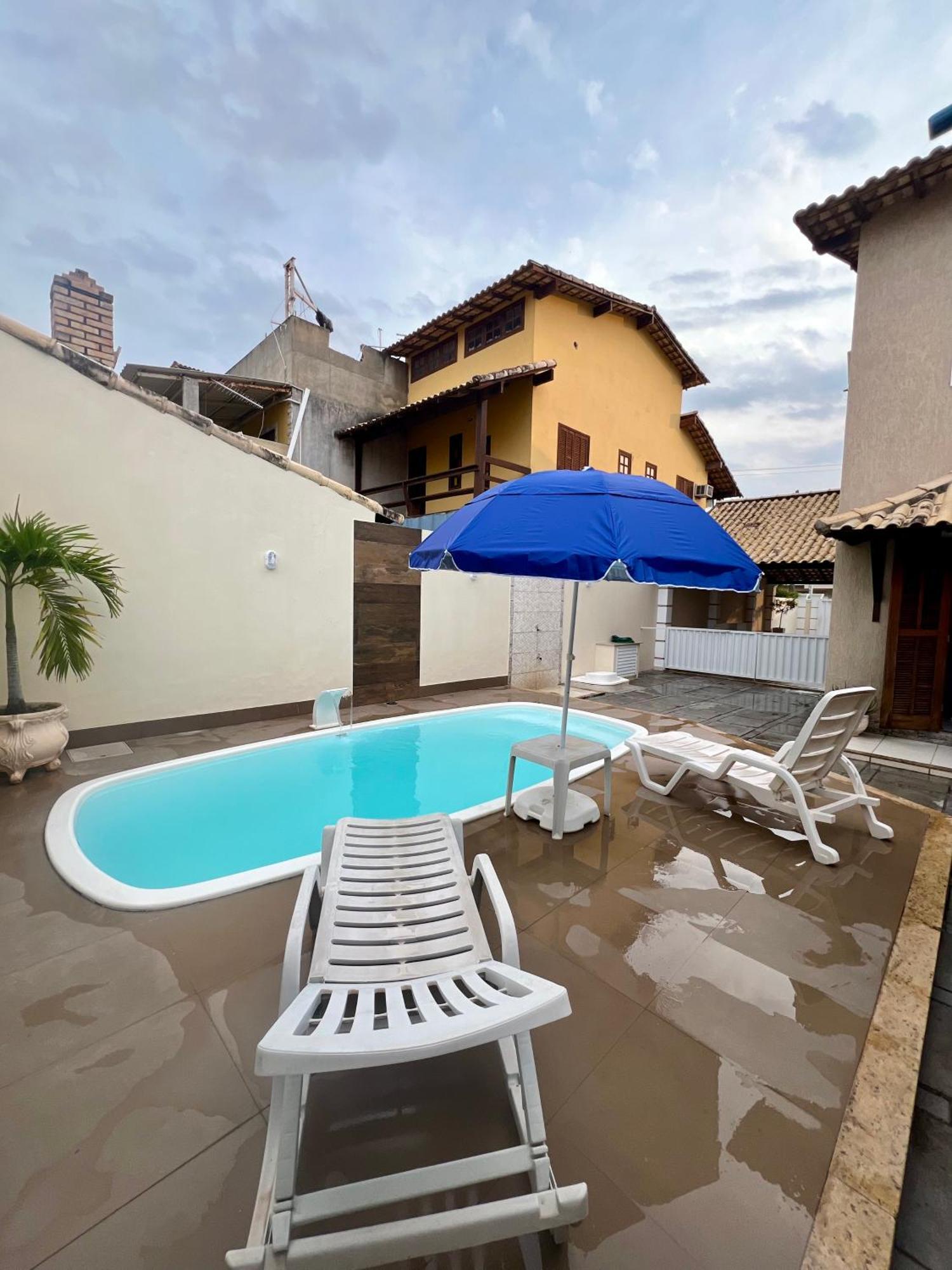 Casa Com Piscina, Churrasqueira E Ar Condicionado Em Condominio Cabo Frio Eksteriør billede