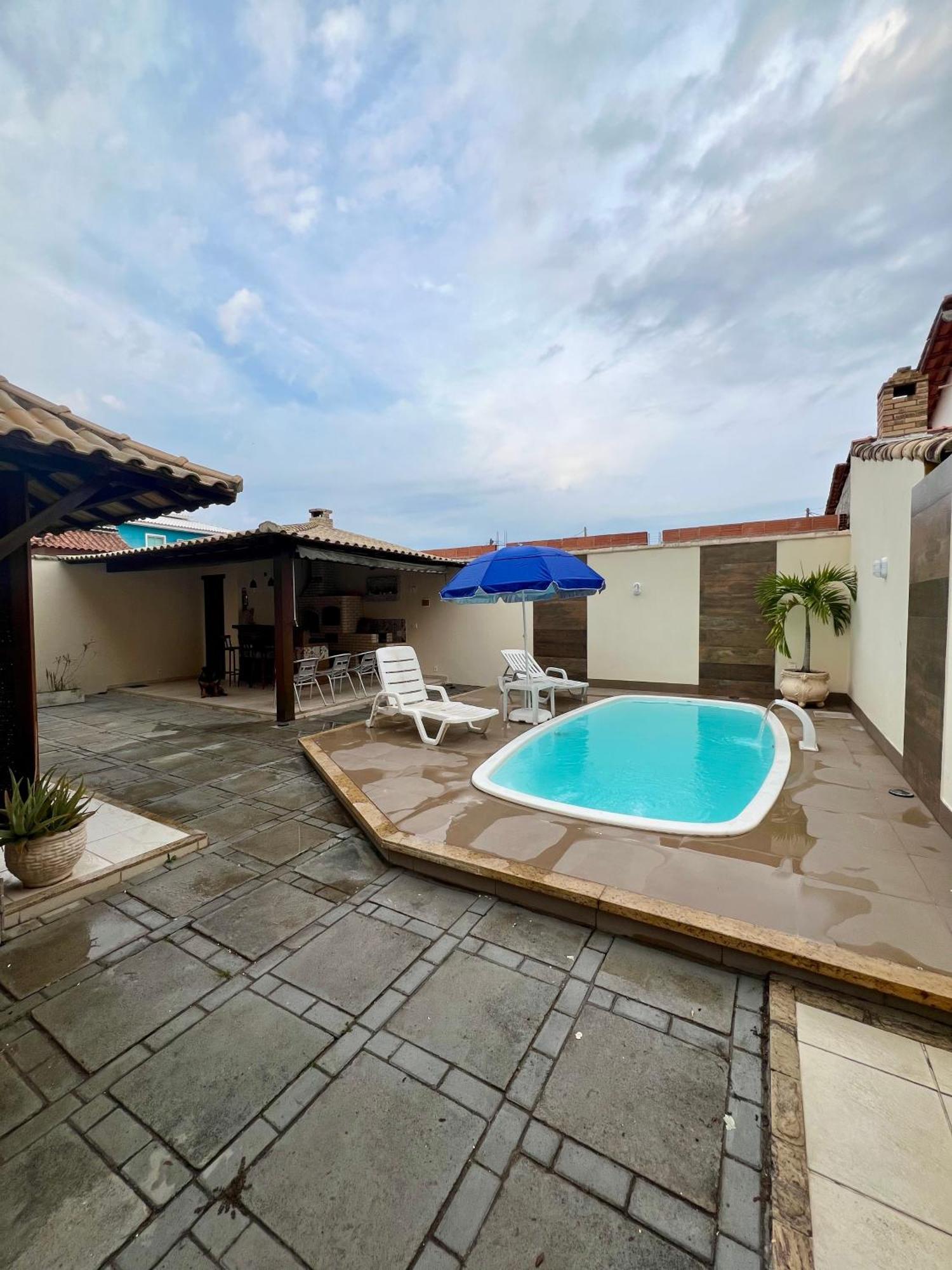 Casa Com Piscina, Churrasqueira E Ar Condicionado Em Condominio Cabo Frio Eksteriør billede